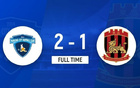 中甲南京城2-1勝蘇州東吳，奧格布絕殺止對手連勝。