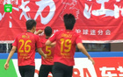 蘭州勝杭州，梅景軒、吾麥爾建功，七輪不敗終結(jié)。