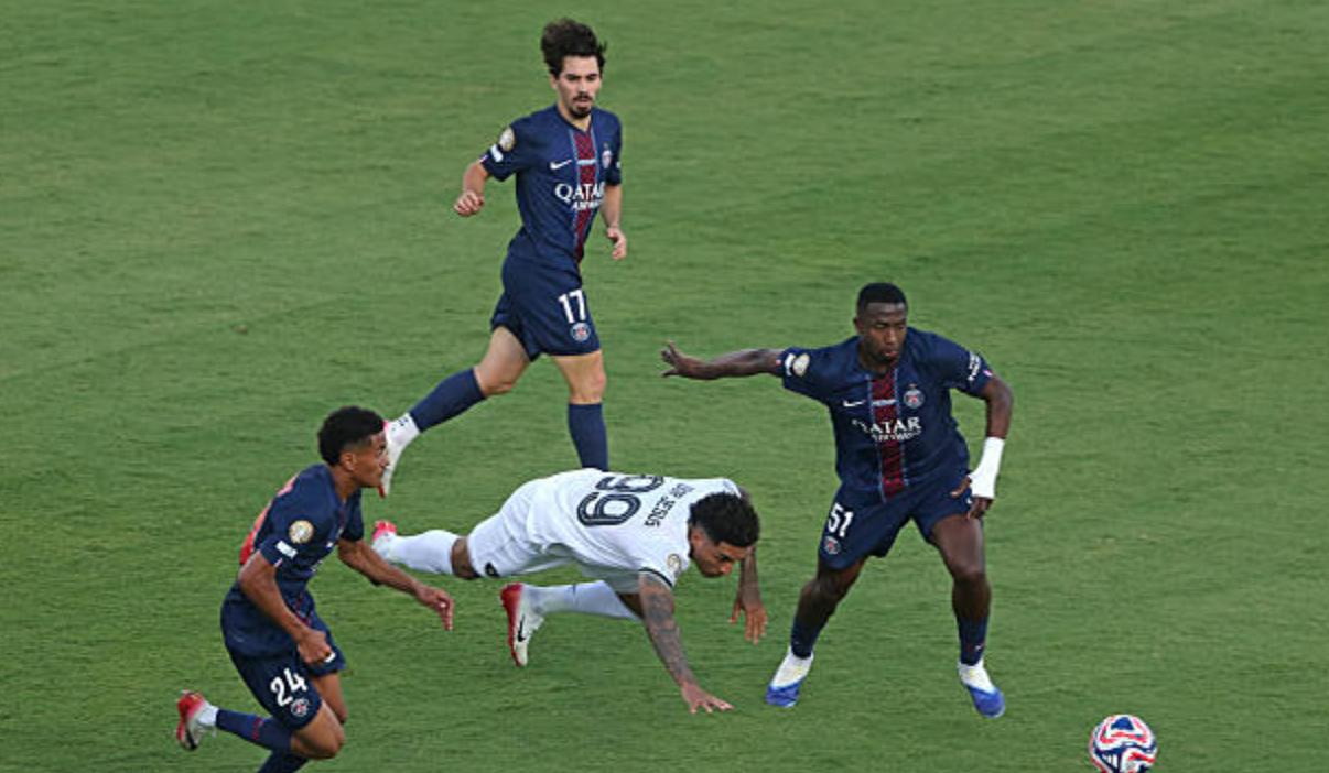 0-1！世俱杯爆大冷門，大巴黎不敵博塔弗戈，新科歐冠冠軍首敗