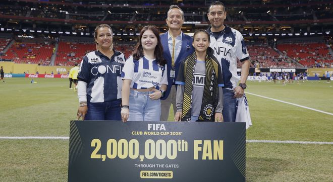 幸運(yùn)降臨！FIFA贈(zèng)票世俱杯，贈(zèng)四張門票給第200萬位觀眾。