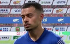 李可感謝國安球迷，重返球場，熱情歡迎。