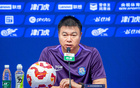 于根偉：戰(zhàn)消耗大，全力尊重海港，全力以赴打球。