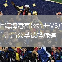 上海海港富盛經(jīng)開VS廣州蒲公英德樺綠建